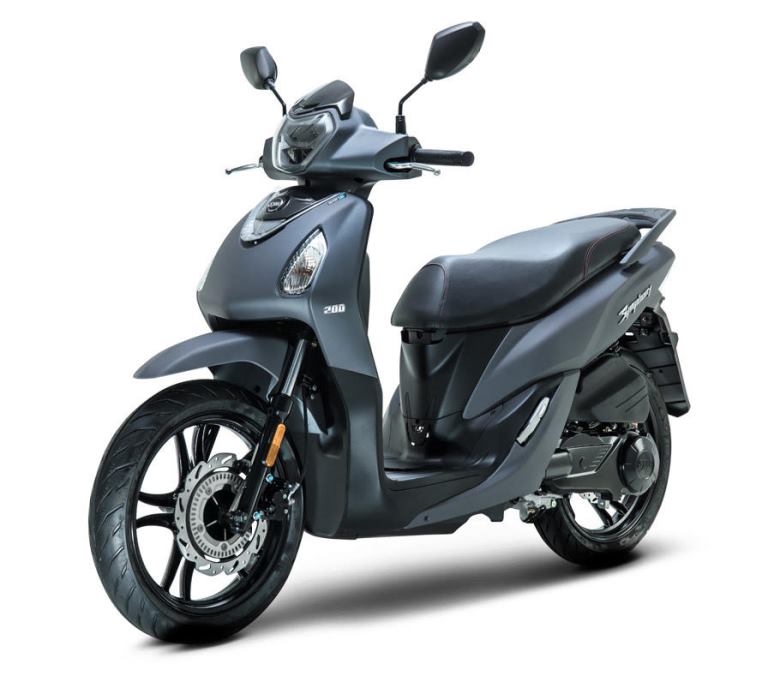 SYMPHONY NEW 200i EURO 5 rental Kefalonia Motoround