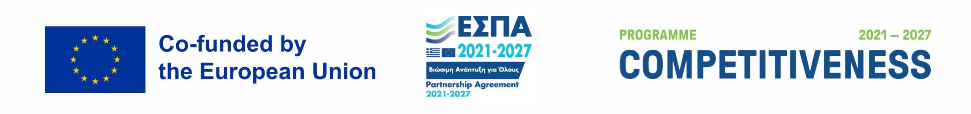 Co-funded by the European Union — ESPA 2021–2027 — Programme Competitiveness