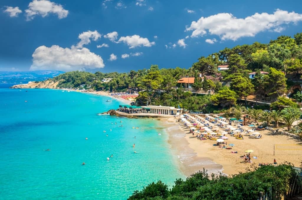 Makris Gialos Beach Lassi Kefalonia Greece