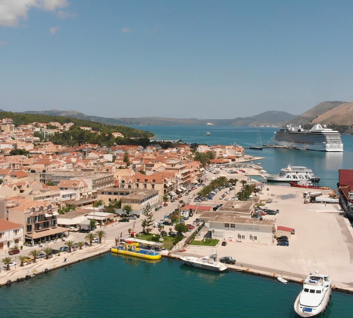Argostoli Waterfront Kefalonia Greece